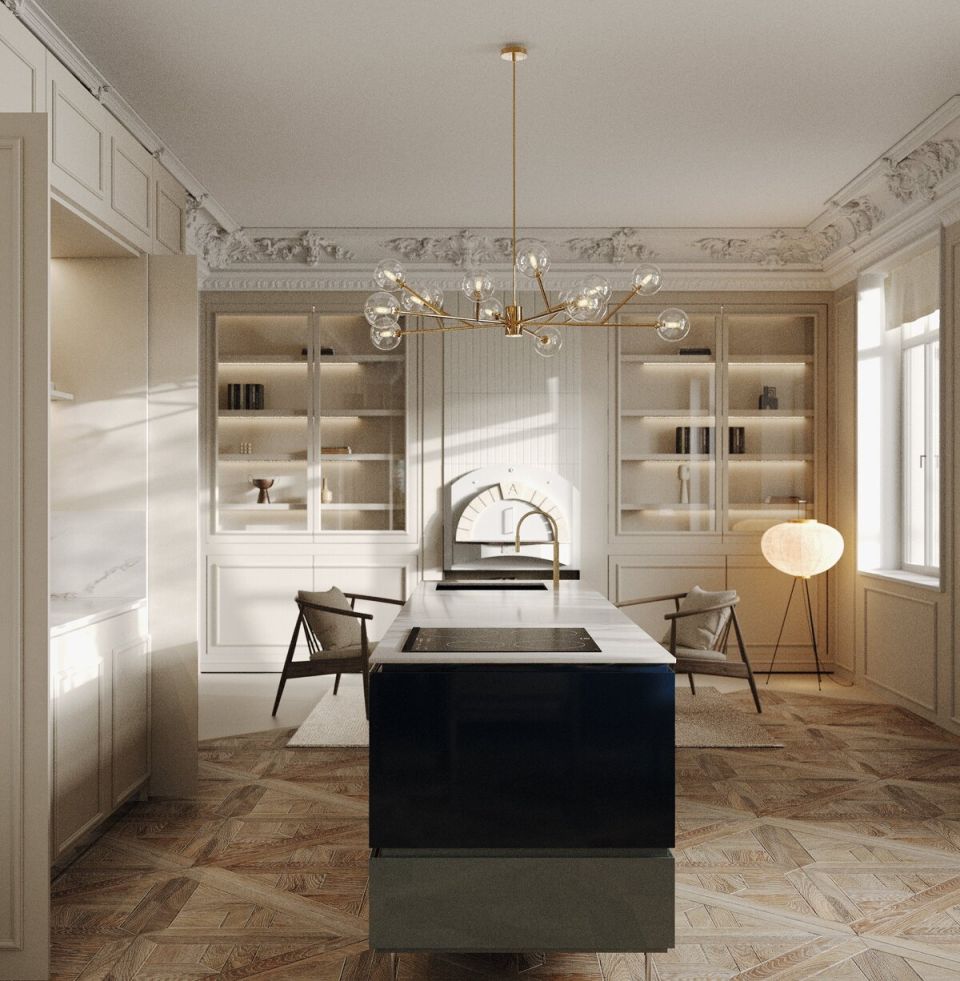 Objects with a past in an interior by Pia Clodi
