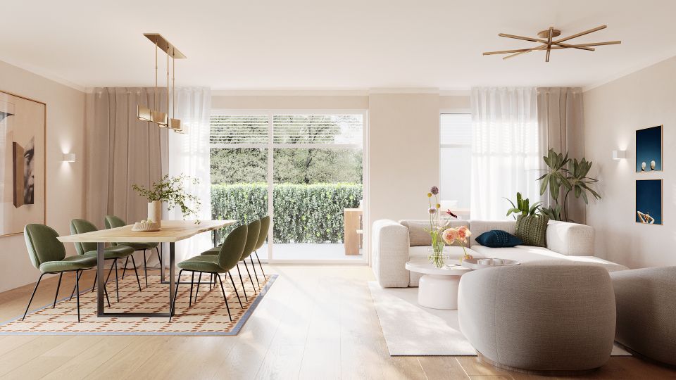 Penthouse N is defined by light & openness