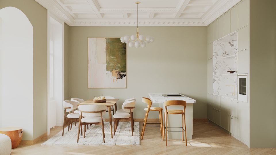 Color and material direction by Pia Clodi